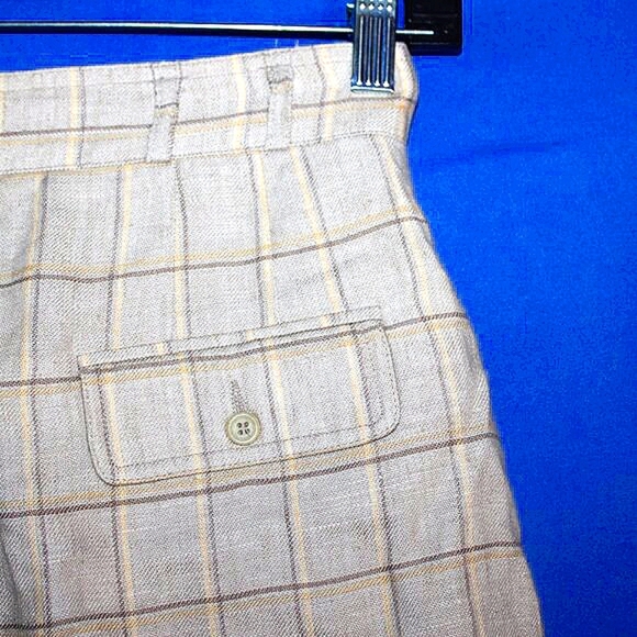 Vintage Liz Claiborne Collection Plaid Culottes - Women's Size 4 - Picture 6 of 6